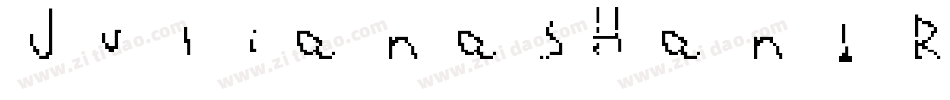 JulianasHand Regular字体转换